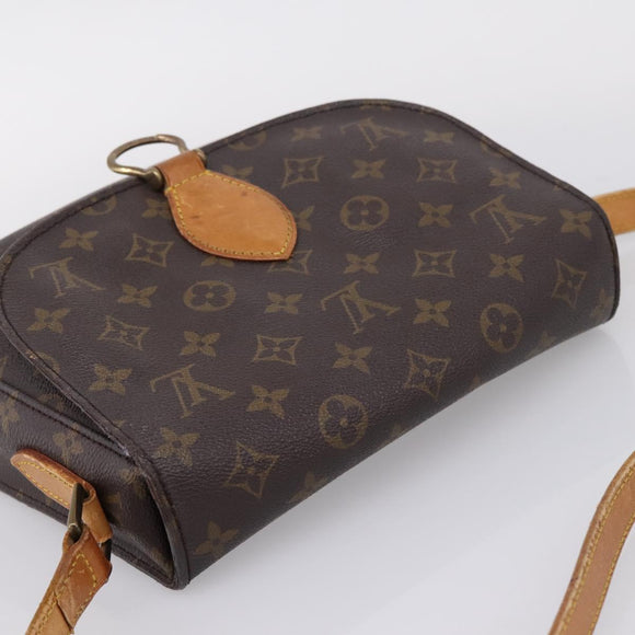 LOUIS VUITTON Monogram Saint Cloud GM Shoulder Bag M51242 LV Auth ep16400