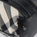 BURBERRY Nova Check Shoulder Bag Nylon Black Auth ep16401-16