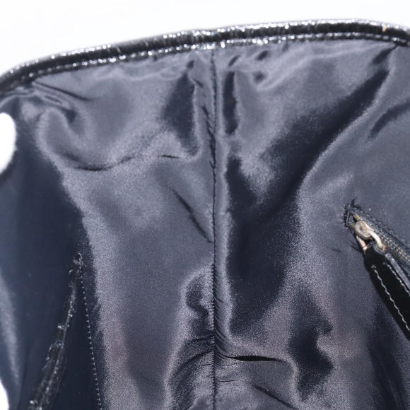 BURBERRY Nova Check Shoulder Bag Nylon Black Auth ep16401