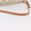 LOUIS VUITTON Damier Azur Pochette Accessoires Pouch N41207 LV Auth ep16405V-9