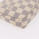 LOUIS VUITTON Damier Azur Pochette Accessoires Pouch N41207 LV Auth ep16405V-16