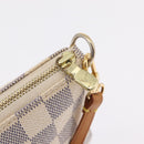 LOUIS VUITTON Damier Azur Pochette Accessoires Pouch N41207 LV Auth ep16405V-21