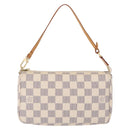 LOUIS VUITTON Damier Azur Pochette Accessoires Pouch N41207 LV Auth ep16405V-13