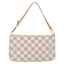 LOUIS VUITTON Damier Azur Pochette Accessoires Pouch N41207 LV Auth ep16405V-3