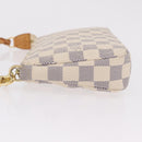 LOUIS VUITTON Damier Azur Pochette Accessoires Pouch N41207 LV Auth ep16405V-5