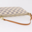 LOUIS VUITTON Damier Azur Pochette Accessoires Pouch N41207 LV Auth ep16405V-14