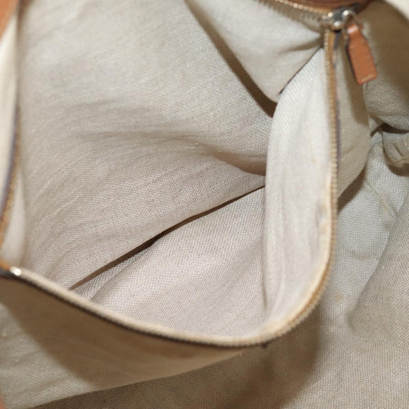 GUCCI GG Canvas Tote Bag Beige Gold 257031 Auth ep16406