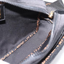 FENDI Shoulder Bag Canvas Black Gold Auth ep16408-19