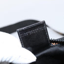 FENDI Shoulder Bag Canvas Black Gold Auth ep16408-12