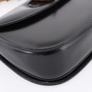 GUCCI Bamboo Hand Bag Leather 2way Black Gold 000 926 0633 Auth ep16411V-15