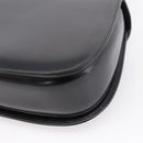GUCCI Bamboo Hand Bag Leather 2way Black Gold 000 926 0633 Auth ep16411V-16