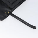LOUIS VUITTON Epi Serie Dragonne Clutch Bag Black Noir M52612 LV Auth ep16412-13