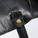 LOUIS VUITTON Epi Serie Dragonne Clutch Bag Black Noir M52612 LV Auth ep16412-14