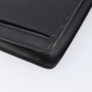 LOUIS VUITTON Epi Serie Dragonne Clutch Bag Black Noir M52612 LV Auth ep16412-9