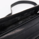 CELINE Shoulder Bag Leather Black Gold Auth ep16413-10