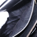 CELINE Shoulder Bag Leather Black Gold Auth ep16413-29