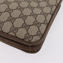 GUCCI GG Supreme Tote Bag PVC Beige Gold 86 02 021 Auth ep16415-18