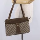 GUCCI GG Supreme Tote Bag PVC Beige Gold 86 02 021 Auth ep16415-29