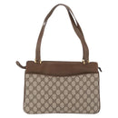 GUCCI GG Supreme Tote Bag PVC Beige Gold 86 02 021 Auth ep16415-2
