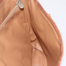 CELINE Macadam Canvas Tote Bag PVC Leather Brown Gold Auth ep16417-28