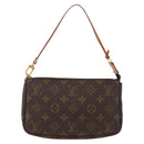 LOUIS VUITTON Monogram Pochette Accessoires Pouch M51980 LV Auth ep16423-13