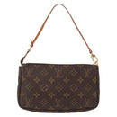 LOUIS VUITTON Monogram Pochette Accessoires Pouch M51980 LV Auth ep16423-2
