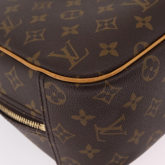 LOUIS VUITTON Monogram Trouville Hand Bag M42228 LV Auth ep16424A
