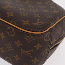 LOUIS VUITTON Monogram Trouville Hand Bag M42228 LV Auth ep16424A-19