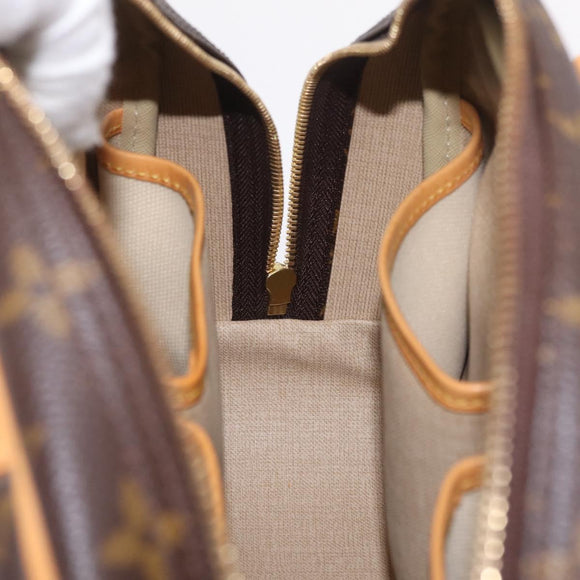 LOUIS VUITTON Monogram Trouville Hand Bag M42228 LV Auth ep16424A