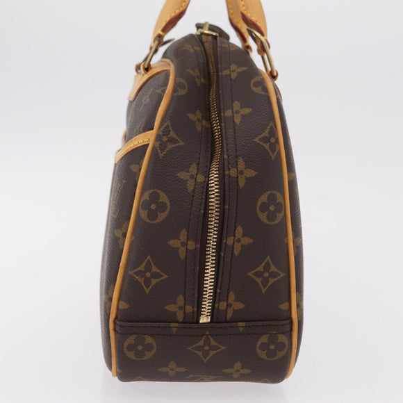 LOUIS VUITTON Monogram Trouville Hand Bag M42228 LV Auth ep16424A