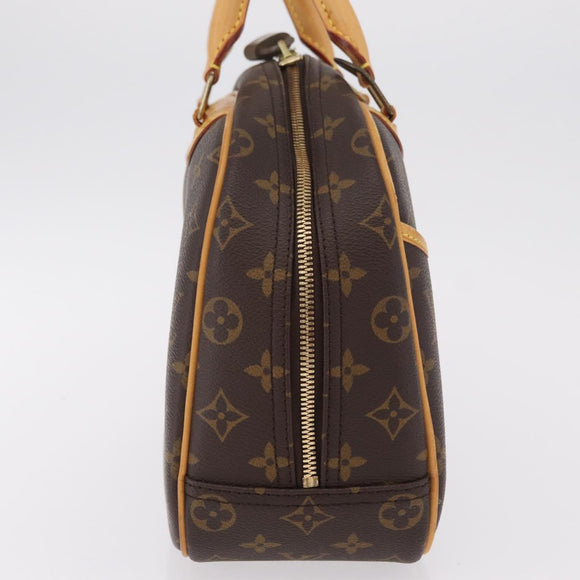 LOUIS VUITTON Monogram Trouville Hand Bag M42228 LV Auth ep16424A