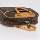 LOUIS VUITTON Monogram Trouville Hand Bag M42228 LV Auth ep16424A-14