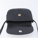 CELINE Sangle bucket Shoulder Bag Leather Black Gold Auth ep16425-17