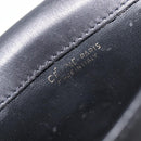 CELINE Sangle bucket Shoulder Bag Leather Black Gold Auth ep16425-18