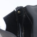 CELINE Sangle bucket Shoulder Bag Leather Black Gold Auth ep16425-21