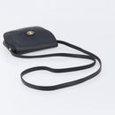CELINE Sangle bucket Shoulder Bag Leather Black Gold Auth ep16425-7