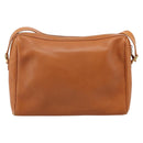 GUCCI Bamboo Shoulder Bag Leather Brown Gold Auth ep16426-3