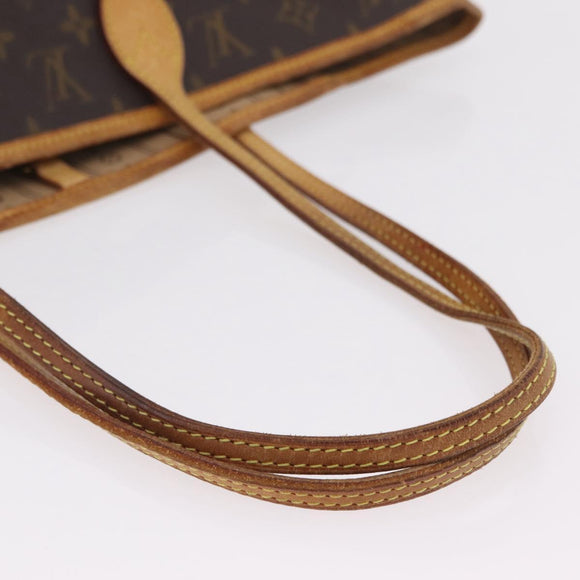 LOUIS VUITTON Monogram Neverfull MM Tote Bag M40156 LV Auth ep16427