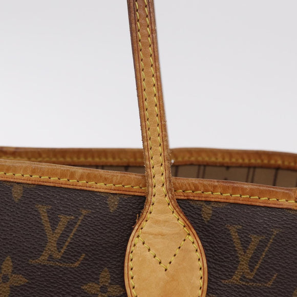 LOUIS VUITTON Monogram Neverfull MM Tote Bag M40156 LV Auth ep16427