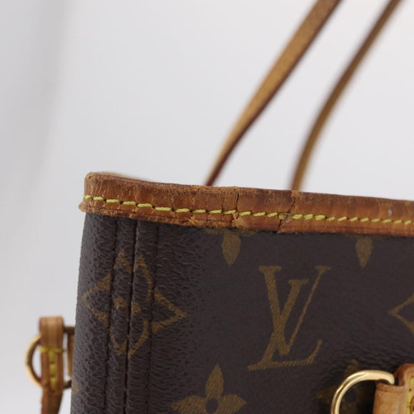 LOUIS VUITTON Monogram Neverfull MM Tote Bag M40156 LV Auth ep16427