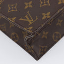 LOUIS VUITTON Monogram Sac Plat Hand Bag M51140 LV Auth ep16431V-13