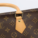 LOUIS VUITTON Monogram Sac Plat Hand Bag M51140 LV Auth ep16431V-14