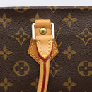 LOUIS VUITTON Monogram Sac Plat Hand Bag M51140 LV Auth ep16431V-15