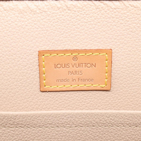 LOUIS VUITTON Monogram Sac Plat Hand Bag M51140 LV Auth ep16431V