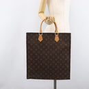 LOUIS VUITTON Monogram Sac Plat Hand Bag M51140 LV Auth ep16431V-24