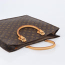LOUIS VUITTON Monogram Sac Plat Hand Bag M51140 LV Auth ep16431V-6