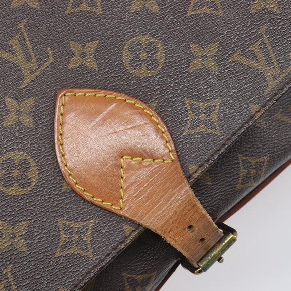 LOUIS VUITTON Monogram Cartouchiere GM Shoulder Bag M51252 LV Auth ep16437