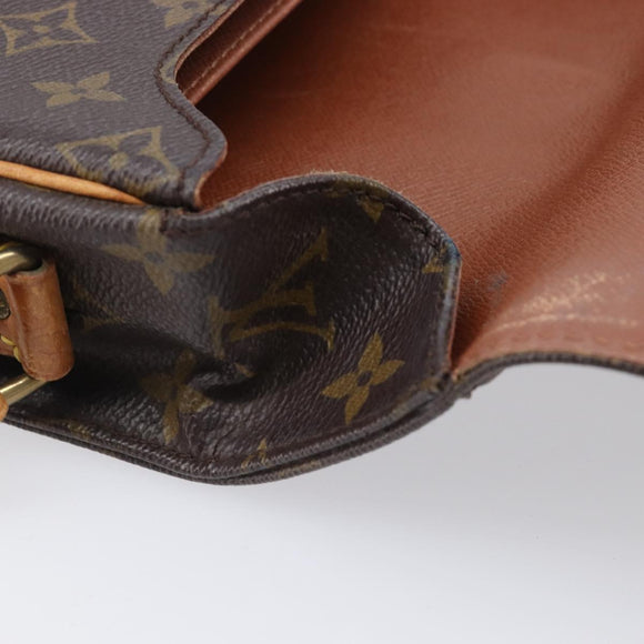 LOUIS VUITTON Monogram Cartouchiere GM Shoulder Bag M51252 LV Auth ep16437