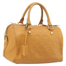 LOUIS VUITTON Empreinte Speedy Bandouliere 25 Bag saffron M40904 LV Auth ep16439-1