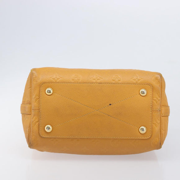 LOUIS VUITTON Empreinte Speedy Bandouliere 25 Bag saffron M40904 LV Auth ep16439